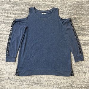 Cold-Shoulder Sweater